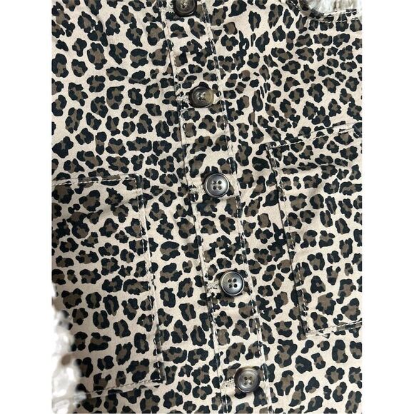 Wonder Nation Girls 4T Leopard Print Overall Skirt with Pockets - Picture 2 of 7